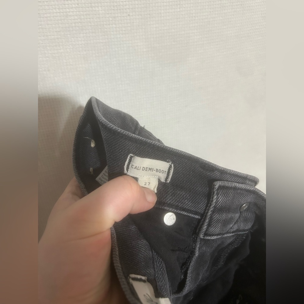Madewell cali Demi boot jeans View 6